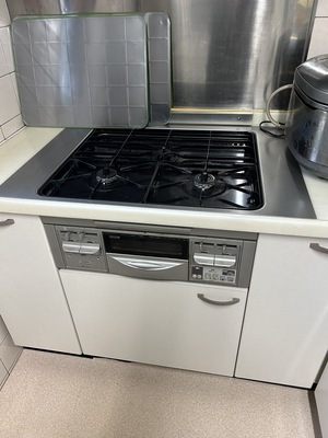 ビルトインガスコンロ取替工事 施工前_コピー